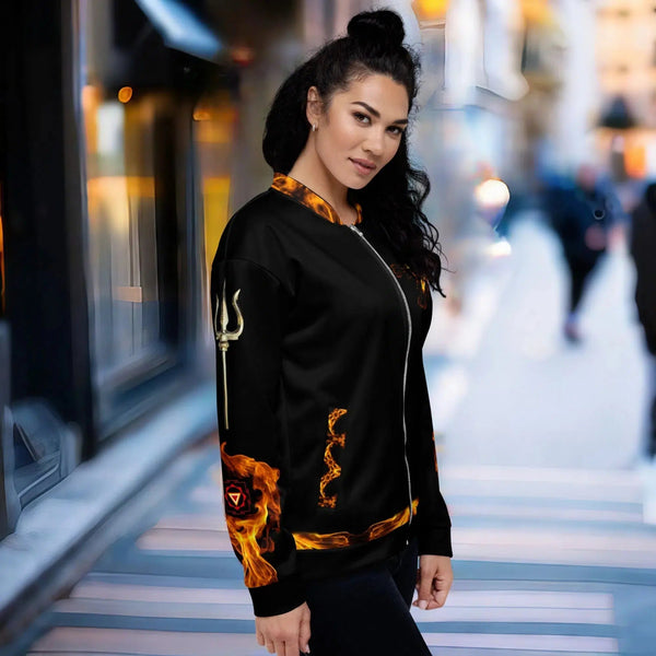 Kali Hindu Bomber Jacket